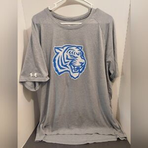 Under Armour Tennessee State Tigers T Shirt Mens 2XL Eddie George Player Worn
